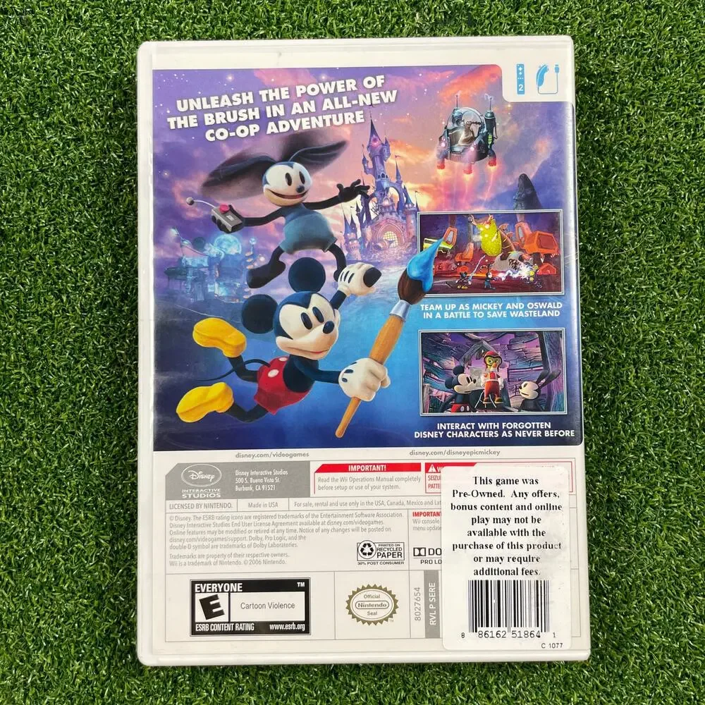 Disney Epic Mickey 2: The Power of Two (Nintendo Wii)